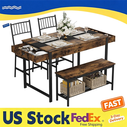 Rectangular dining table set - rectangular,